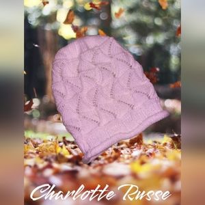 👻Off white knit beanie